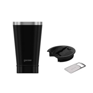 Copo Térmico Gocase Vibe Aço Inoxidável 470ml Tampa