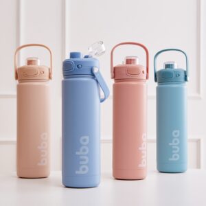 Copo Térmico Parede Dupla 600 ml 26cm altura Buba
