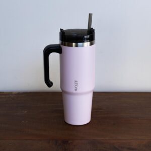 Copo Térmico Rosa Caneca Térmica Wolff SlimTerm Dupla Parede Rosa