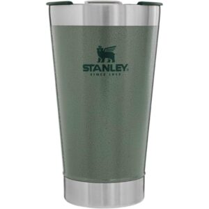 Copo Térmico Stanley Com Tampa 473ml Hammertone Green