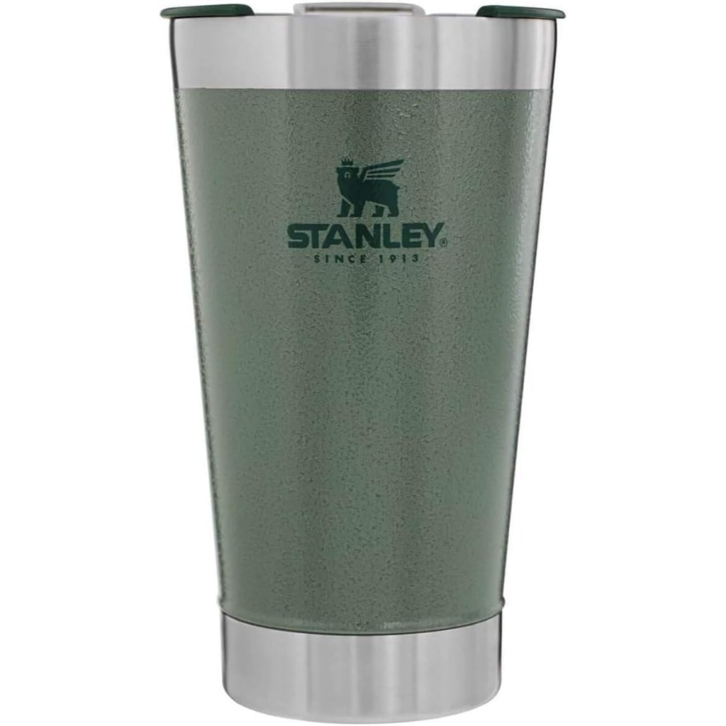 Copo Térmico Stanley Com Tampa 473ml Hammertone Green