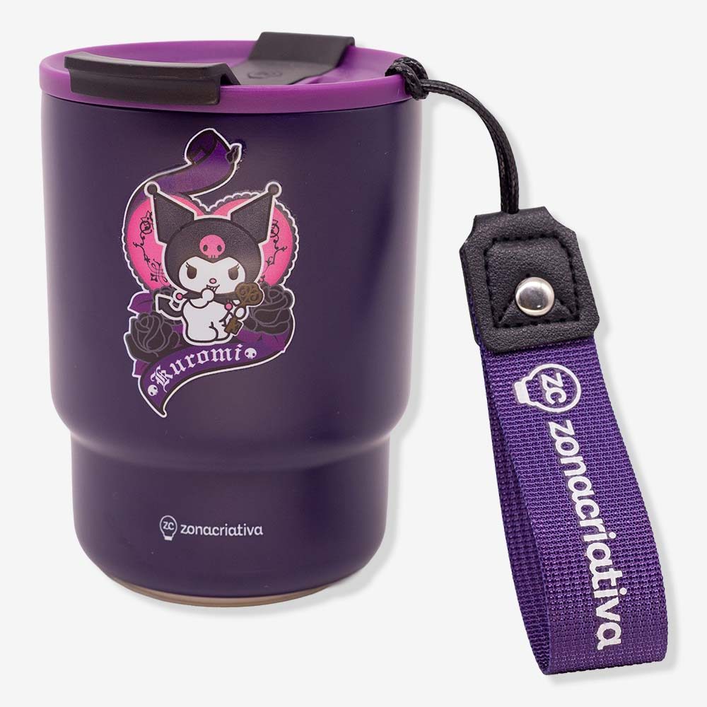 Copo Térmico To Go Kuromi Hello Kitty — Cozinha e Utensílios