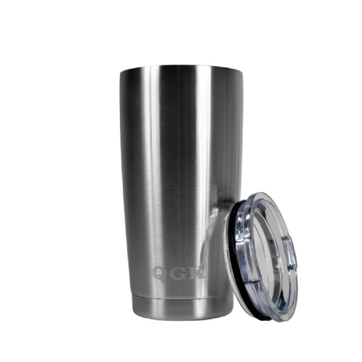Copo Térmico Tumbler Qgk 591ml Inox com Tampa — Cozinha e Utensílios
