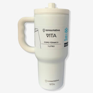 Copo Térmico Tumbler Vita Neve Zonacriativa