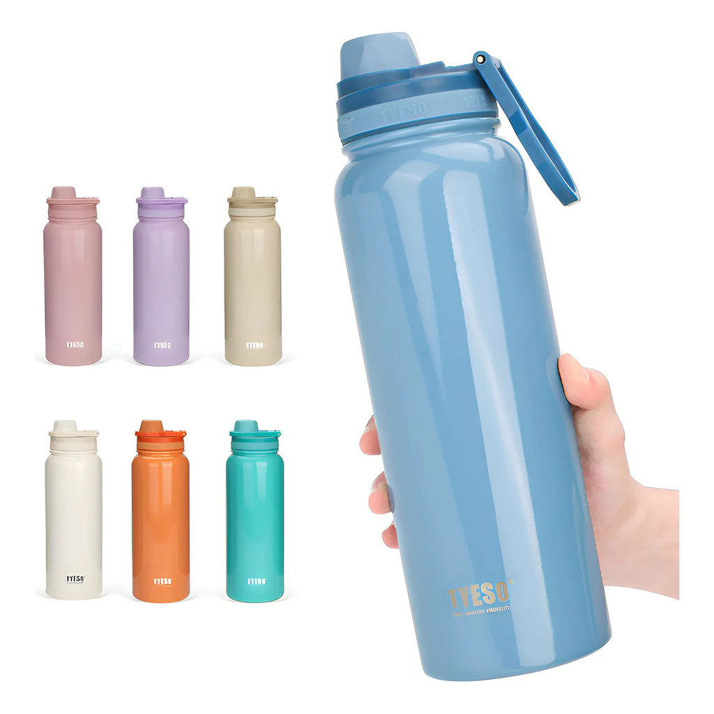 Copo Térmico Tyeso 750ml Aço Inoxidável com Isolamento a Vácuo