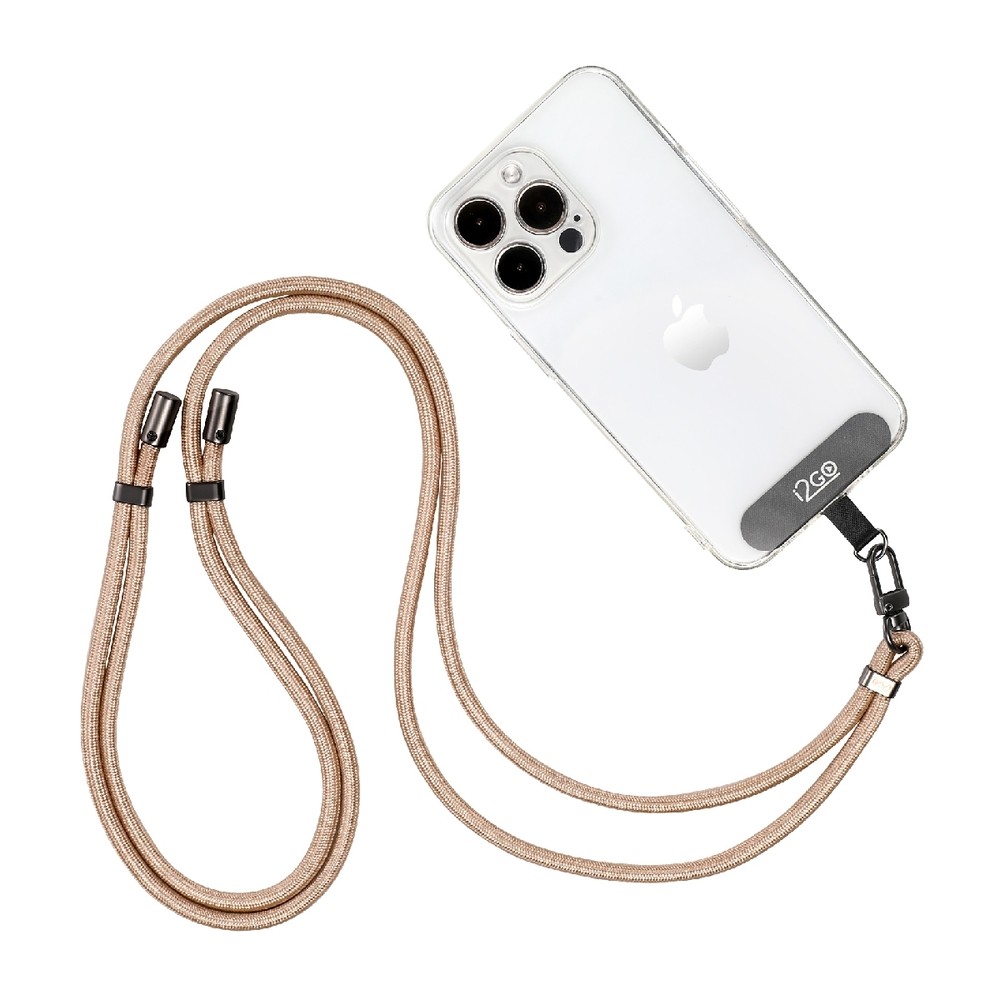 Cordão Para Smartphone i2GO Nylon Premium Dourado — Celulares e Acessórios