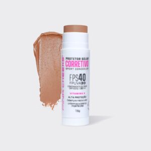 Corretivo com protetor solar fps 40 fpuva 30 c30 7g