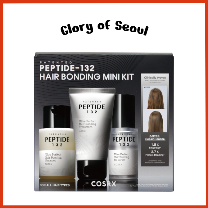 Cosrx Peptide-132 Hair Bonding Mini Kit Shampoo 100ml, Treatment