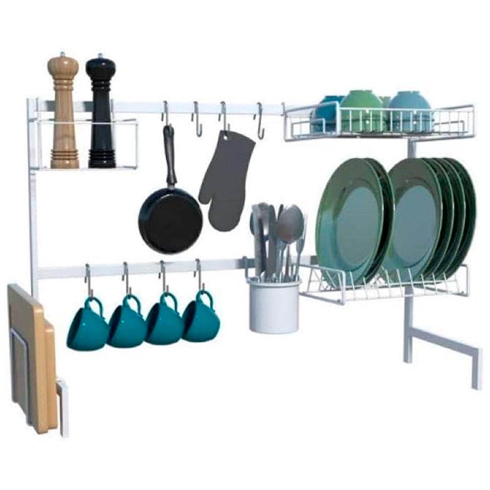 Cozinha Móvel Escorredor D Louças Chinês Kitchen Rack Aço Inoxidável