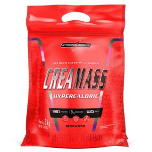 Creamass Hipercalórico 3kg Baixo Teor de Gordura, Com Creatina, Ganho