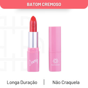 Creamy Lipstick Ana Batom Cremoso Creamy Ana Hickmann — Maquiagem