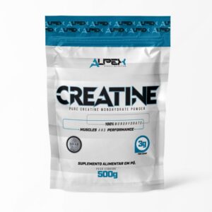 Creatina 100% Monohidratada 500g Pouch Alpex Nutrition