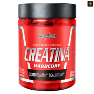 Creatina 100% Pura Monohidratada Hardcore em Cápsulas