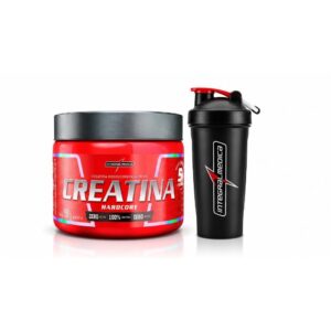 Creatina 150g Coqueteleira Preta Integralmedica 1 Dose 600ml