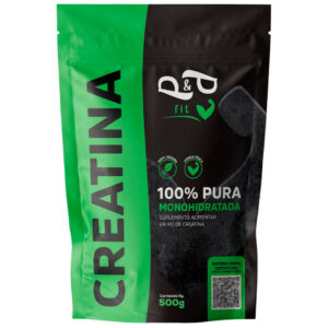 Creatina 500g 100% Pura Monohidratada P&P Fit