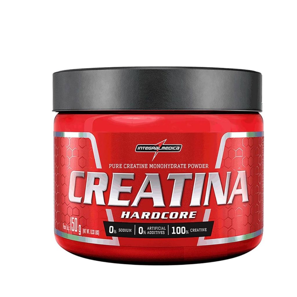 Creatina Hardcore Integralmedica 150G Original Val