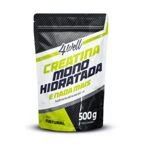 Creatina Monohidratada 4well 100% Pura 4well Com Laudo