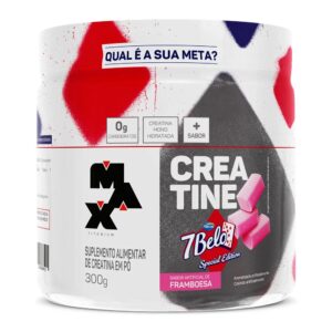 Creatina Monohidratada Linha 7Belo 300g Max Titanium