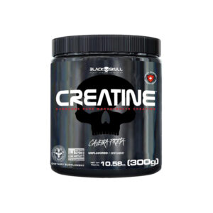 Creatina Monohidratada Pura 300G Black Skull