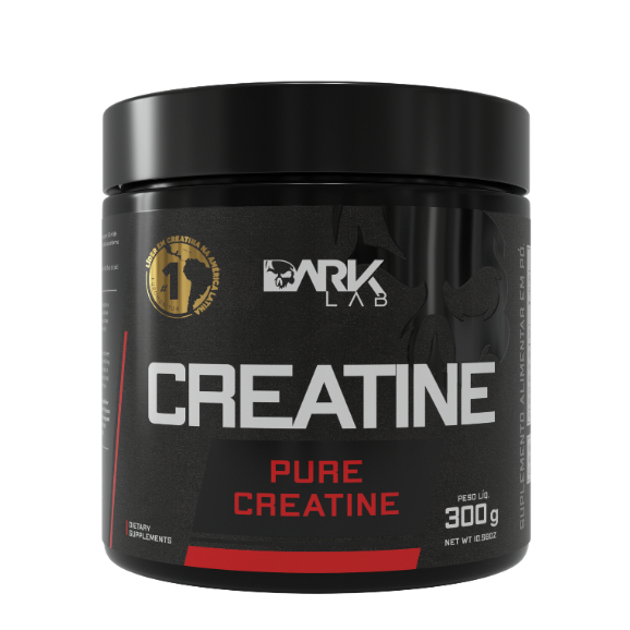 Creatina Monohidratada Pura 300g Dark Lab 100% Pura