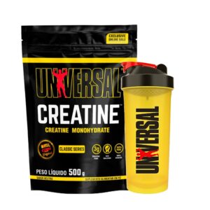 Creatina Monohidratada Universal 500g Coqueteleira Universal Nutrition