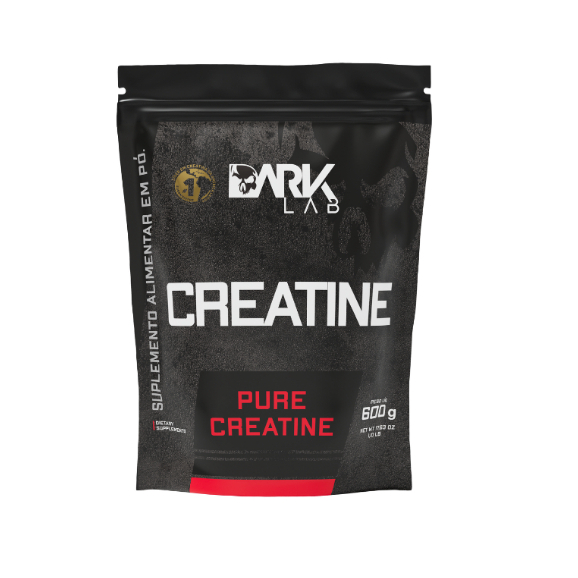 Creatina Monohidratado Pura 600g Dark Lab 100% Pura