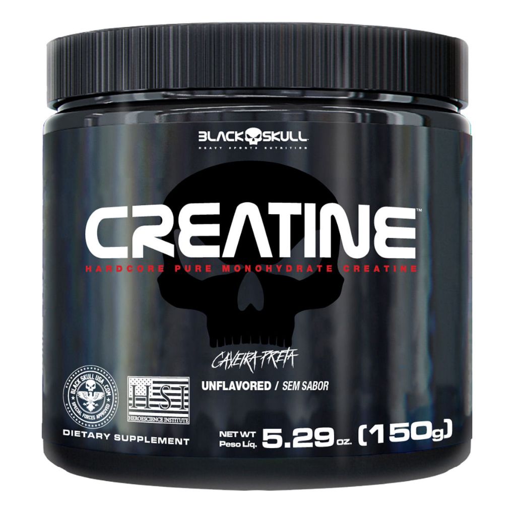 Creatina Pura 150g Black Skull