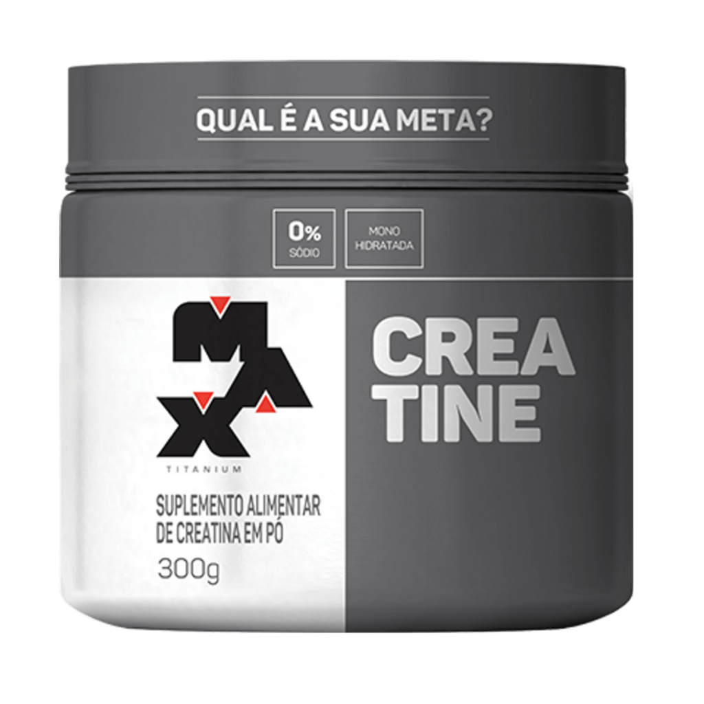 Creatina Pura 300g Max Titanium