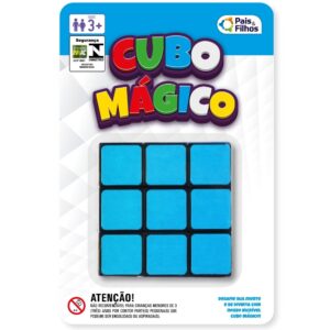 Cubo Mágico 3x3x3 Pais E Filhos Brinquedo Dado Quebra Cabeça