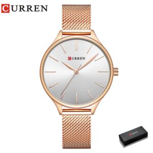 Curren Moda Hot Simples Estilo New Ladies Pulseira Relógios Mulheres