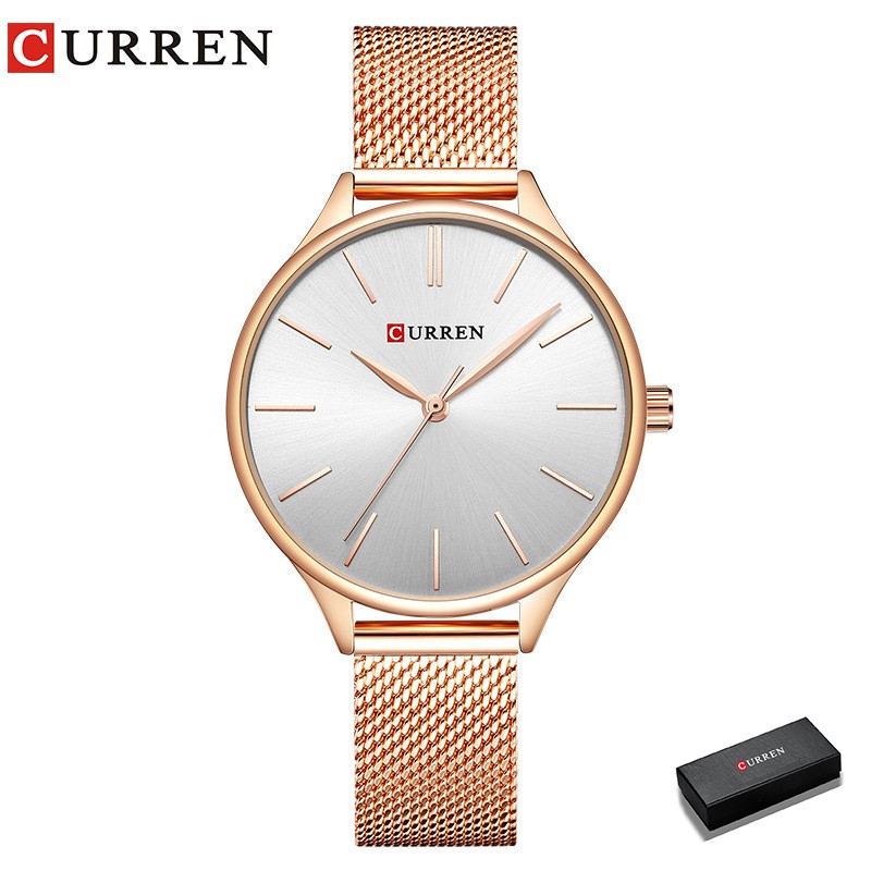 Curren Moda Hot Simples Estilo New Ladies Pulseira Relógios Mulheres