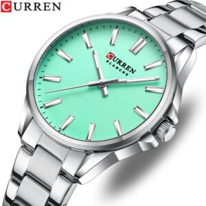 Curren Relógio De Casal Feminino Nobre Elegante Moda Casual Design