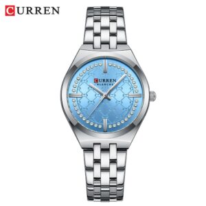 Curren Relógio Feminino Marca Original Cem Negócios De Moda Genuína
