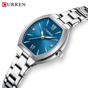 Curren Relógio Feminino Novo Simples De Aço Inoxidável Pequeno