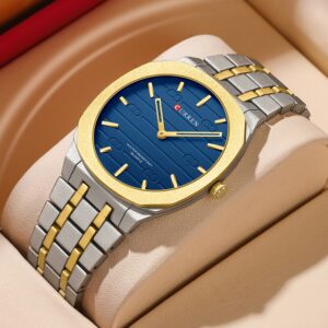 Curren Relógio Masculino Nova Marca Original Correia De Aço