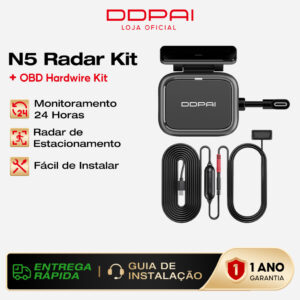 Ddpai N5 Dual Módulo de Radar Obd Kit Monitor 24H Estacionamento com
