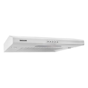 Depurador de Ar Suggar 60cm Slim Branco 3 Velocidades 390m³ h Manta