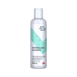 Dermoclean Shampoo Ibasa 200mL Para Cães e Gatos