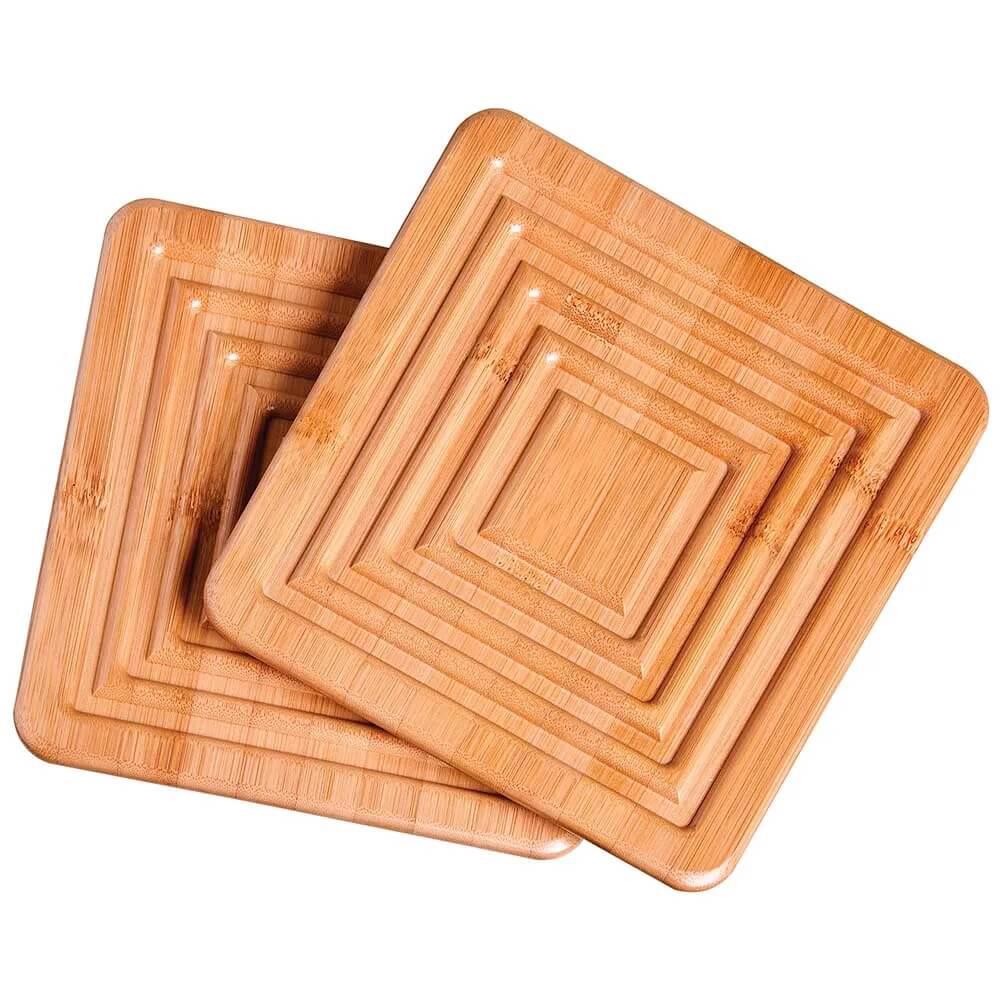 Descanso para Panela Bamboo com 2 Peças 8443 Mor — Cozinha e Utensílios