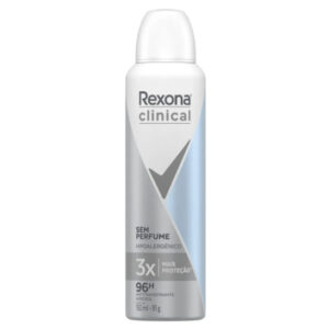 Desodorante Masculino Rexona Men Clinical Sem Perfume Aerosol 150ml