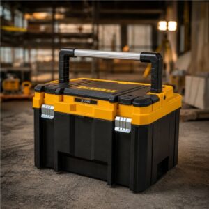 Dewalt Caixa Organizadora Profunda com Estojo e Alça Tstak -Dewalt
