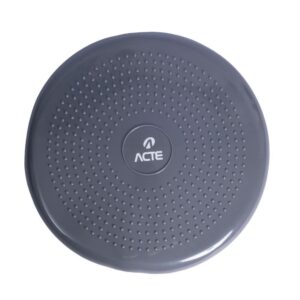 Disco de Equilíbrio 33 cm PVC Massageador T6 Cinza Acte