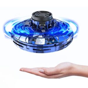 Disco Spinner Voa Divertido Led Drone Bomerang Brilha Infantil 360°