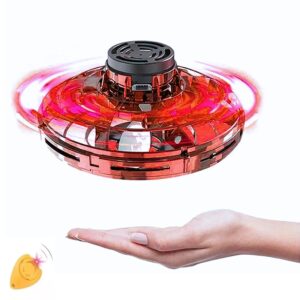 Disco Spinner Voa Divertido Led Drone Bomerang Brilha Infantil 360°