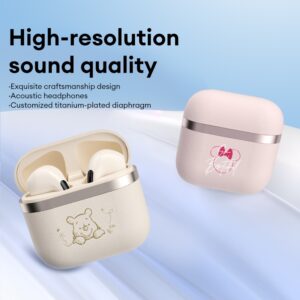 Disney QS-T47 Fone De Ouvido Bluetooth Sem Fio Redução Ruído