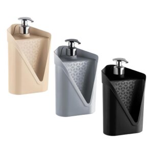 Dispenser de Detergente e Bucha Click 500ml Organizador de Pia UZ