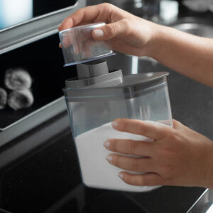 Dispenser Organizador Lavanderia 1,5 Litros Acrílico amaciante sabão