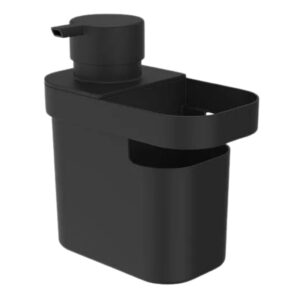 Dispenser Porta Detergente Bucha Buchinha Com Organizador De Pia