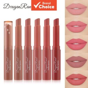 Dragon Ranee Matte Lip Crayon Batom Com Ponta Angular Não Pegajoso