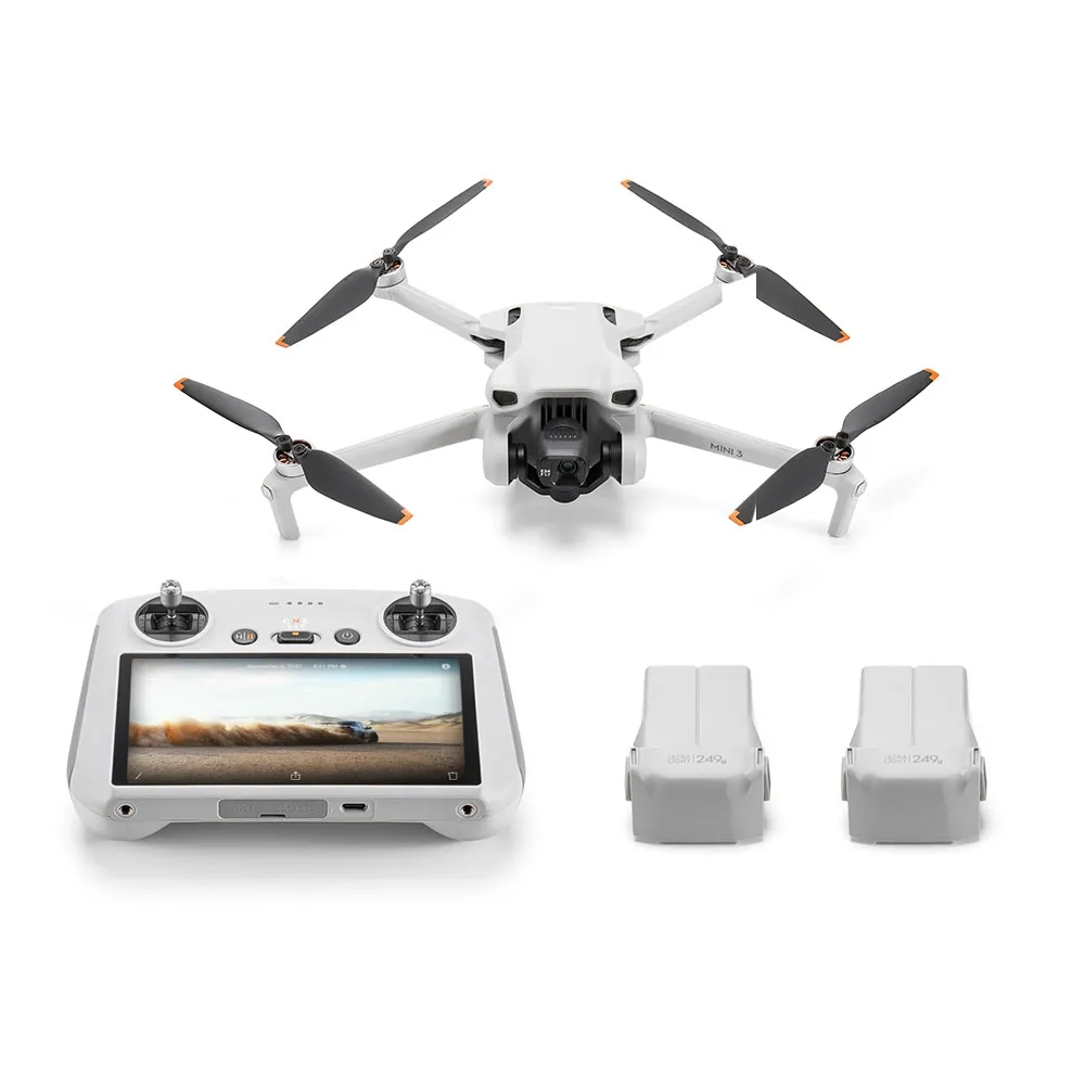 Drone Dji Mini 3 com tela Fly More Combo — Câmeras e Drones